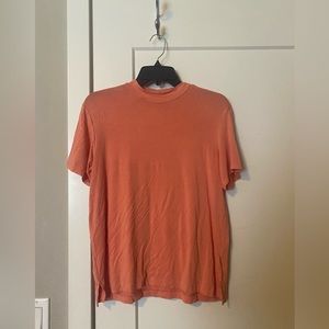 Coral orange shirt from American Eagle